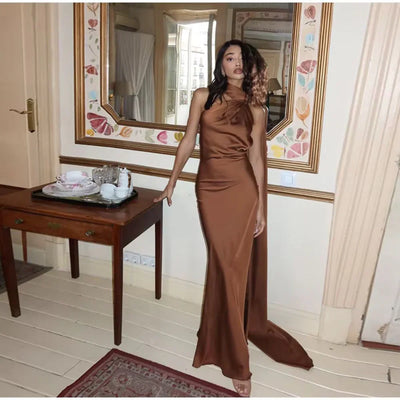 Corinne | Robe longue élégante