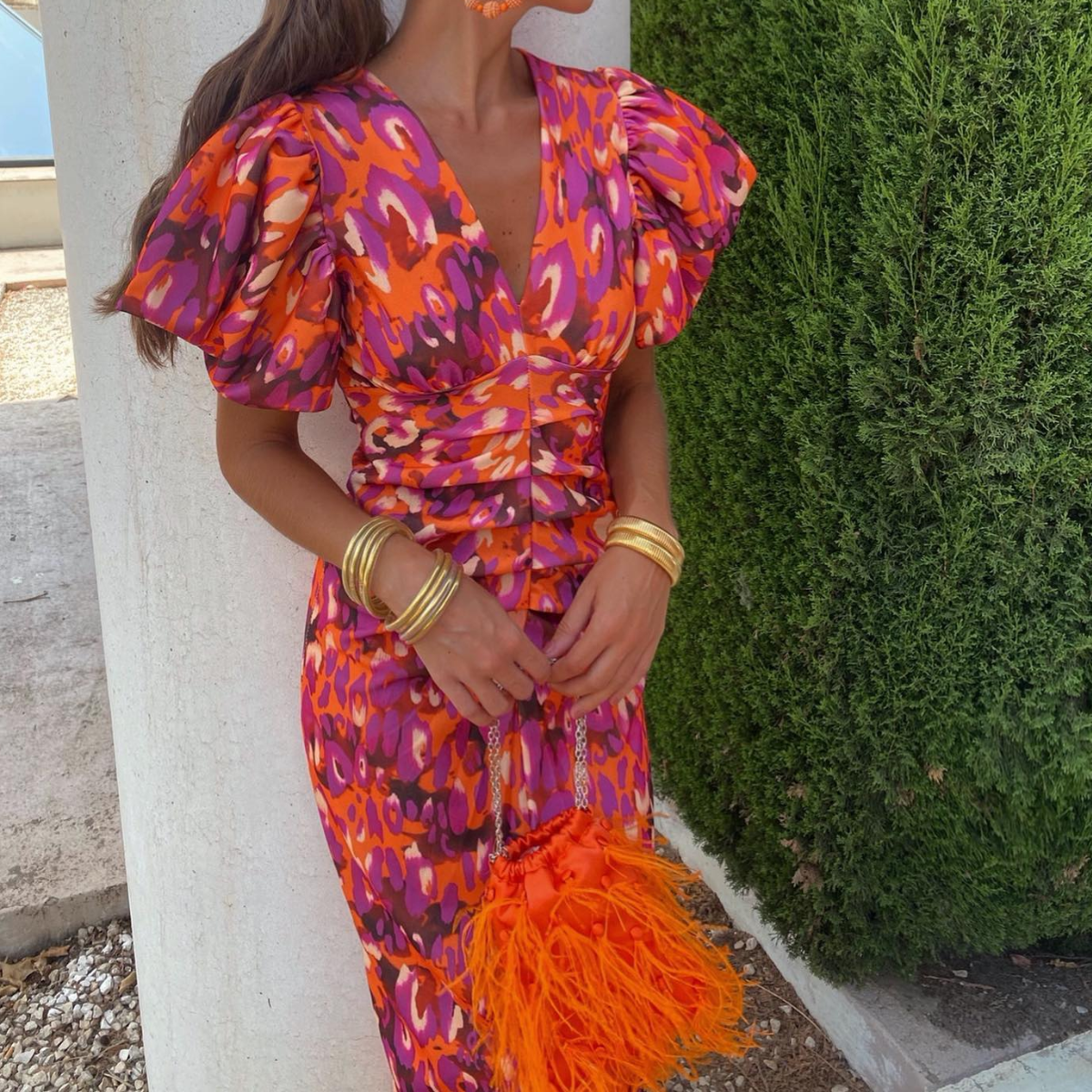 Alexis™ - Robe d'été à col en V