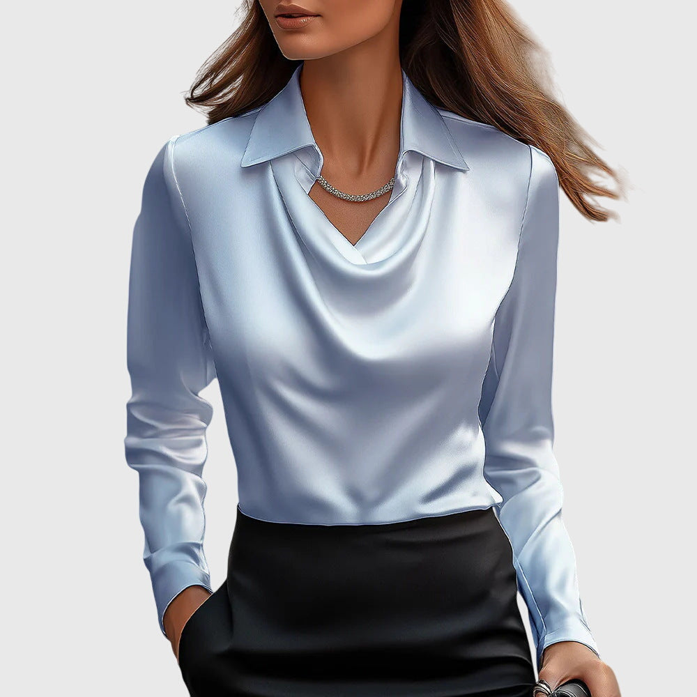 Brooklyn™ | Élégante Blouse en Satin