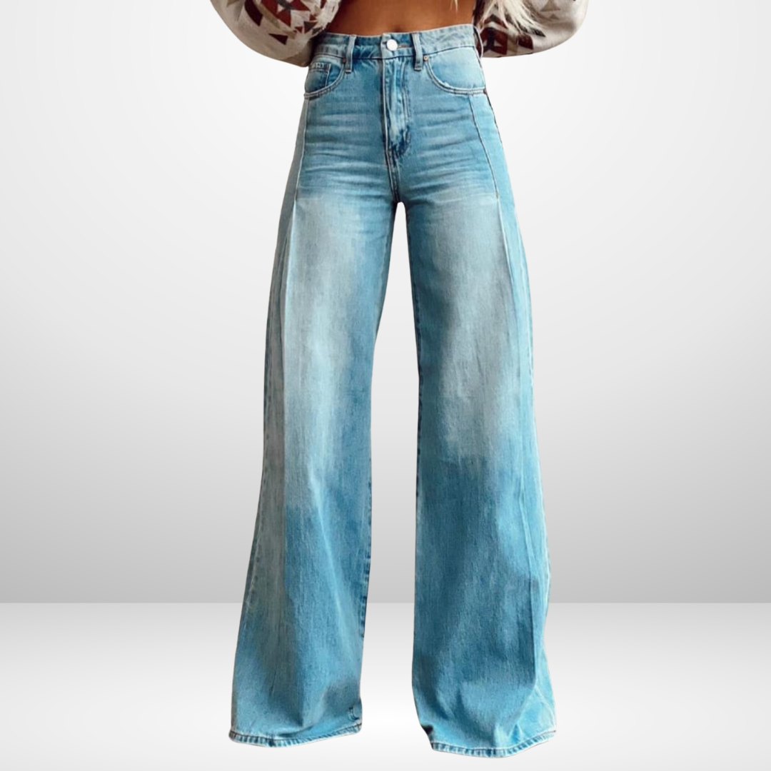 DAFNE™ | Pantalon Élégant à Jambes Larges