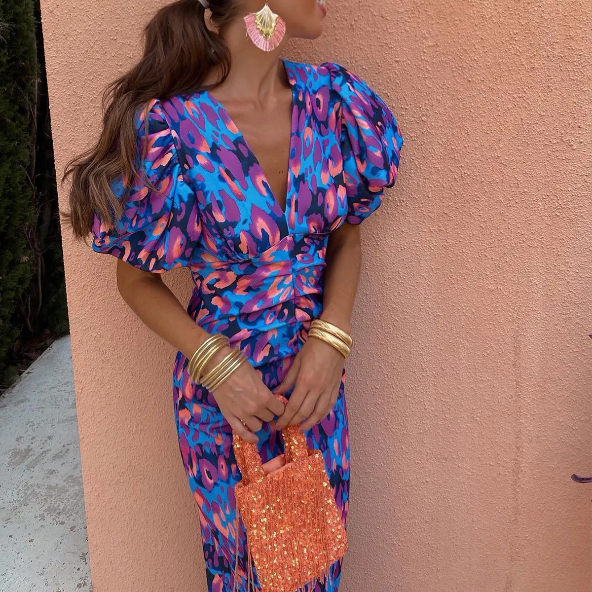 Alexis™ - Robe d'été à col en V