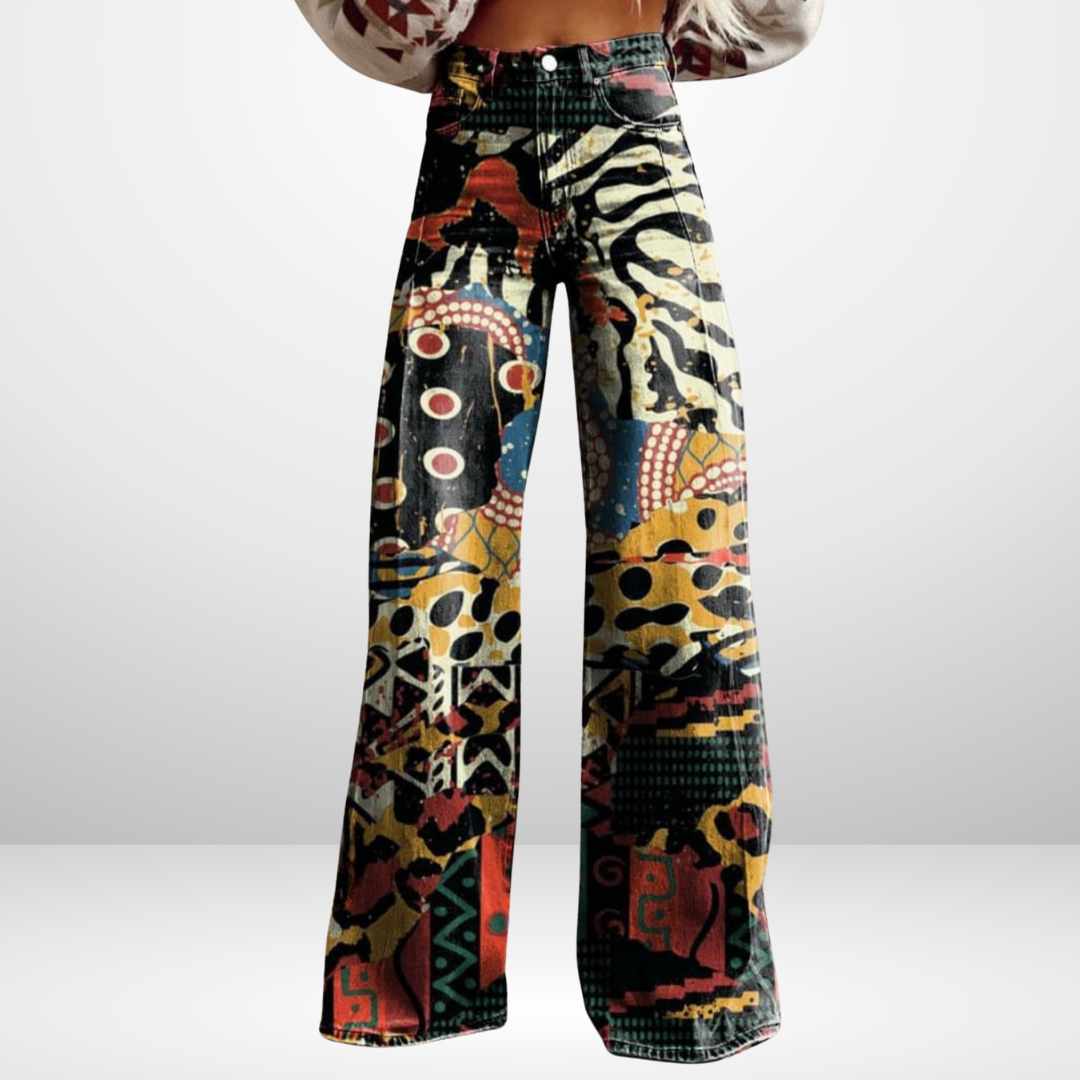 ESTER™ | Pantalon Large de Qualité Artisanale Premium