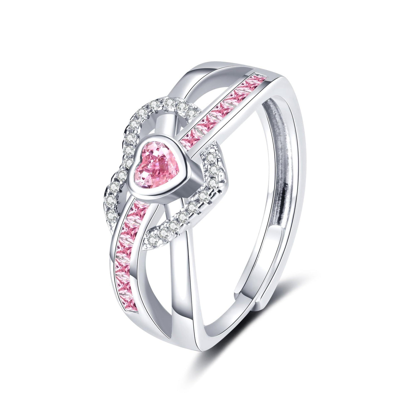Forever Love Ring | Soutenez la lutte contre le cancer du sein (1+1 GRATUIT)