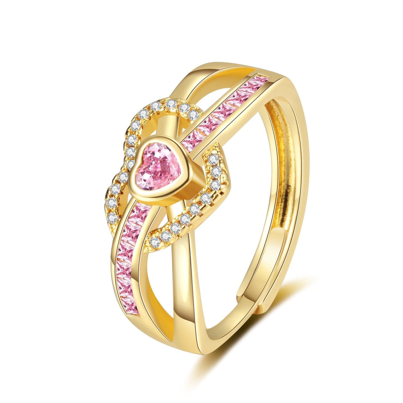 Forever Love Ring | Soutenez la lutte contre le cancer du sein (1+1 GRATUIT)