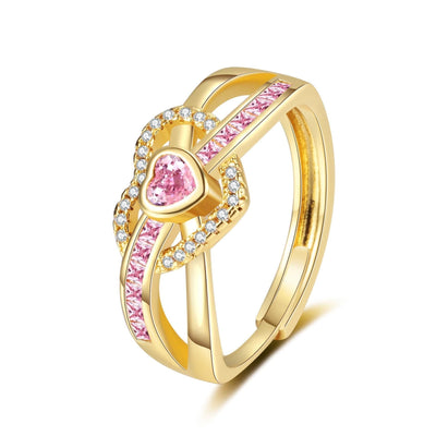 Forever Love Ring | Soutenez la lutte contre le cancer du sein (1+1 GRATUIT)