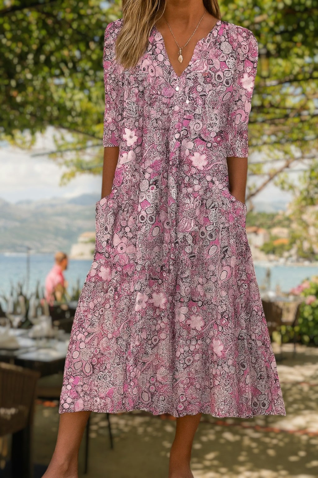 Lucille - Robe élégante décontractée