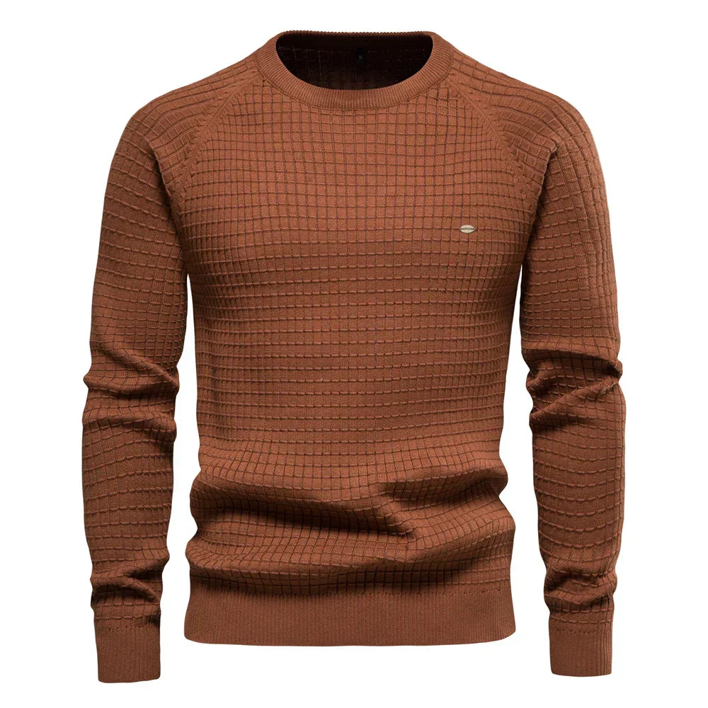 Luvare | Pull pour homme à motif carreaux