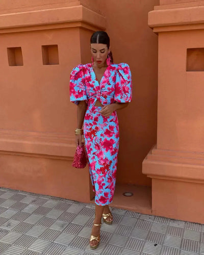 Denise™ - Robe midi stylée