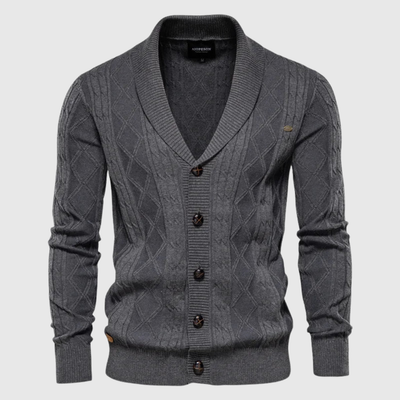 Luvare | Cardigan pour Hommes avec Fermeture à Boutons