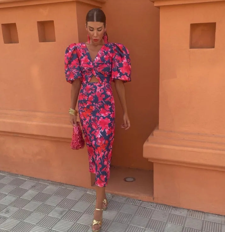 Denise™ - Robe midi stylée